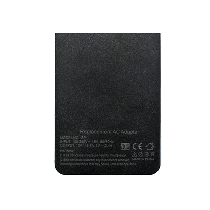 EK-SP1-USB Adaptador de Corriente 12v 3.6a + puerto USB 5V 2.4A (Plug Magnetico 2.7x3.5mm) Surface Pro 1 Y Pro 2 Marca EKO