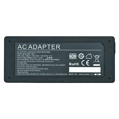 EK-SP1 Adaptador de Corriente 12v 3.6a (Plug Magnetico 2.7x3.5mm) Surface Pro 1 Y Pro 2 Marca EKO - Tecnología AltérCo