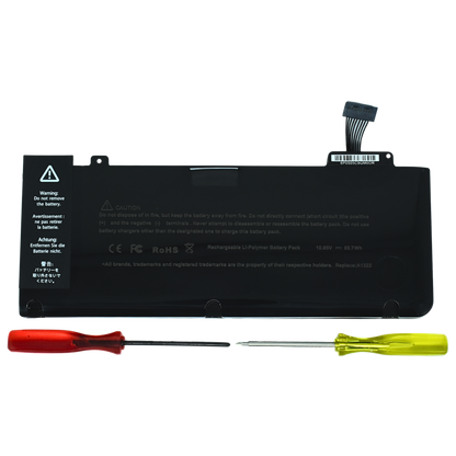 EKA1322 Bateria color negro 6 celdas para Apple MacBook pro 13 (2009) 10.95V / 74WH" - Tecnología AltérCo