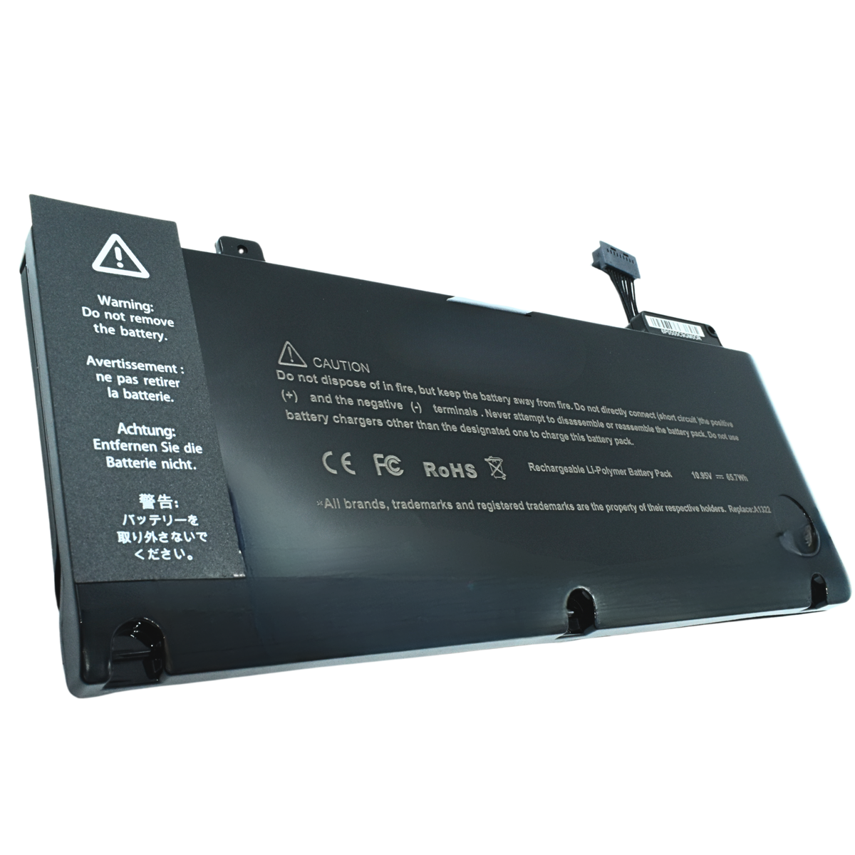 EKA1322 Bateria color negro 6 celdas para Apple MacBook pro 13 (2009) 10.95V / 74WH" - Tecnología AltérCo