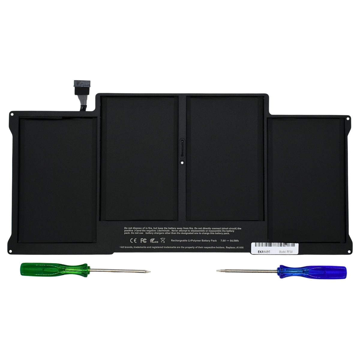 EKA1496 Bateria color Negro 6 celdas para Apple Macbook Air 13.3 7.6V / 60WH" - Tecnología AltérCo