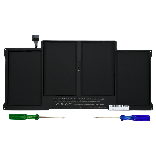 EKA1496 Bateria color Negro 6 celdas para Apple Macbook Air 13.3 7.6V / 60WH"