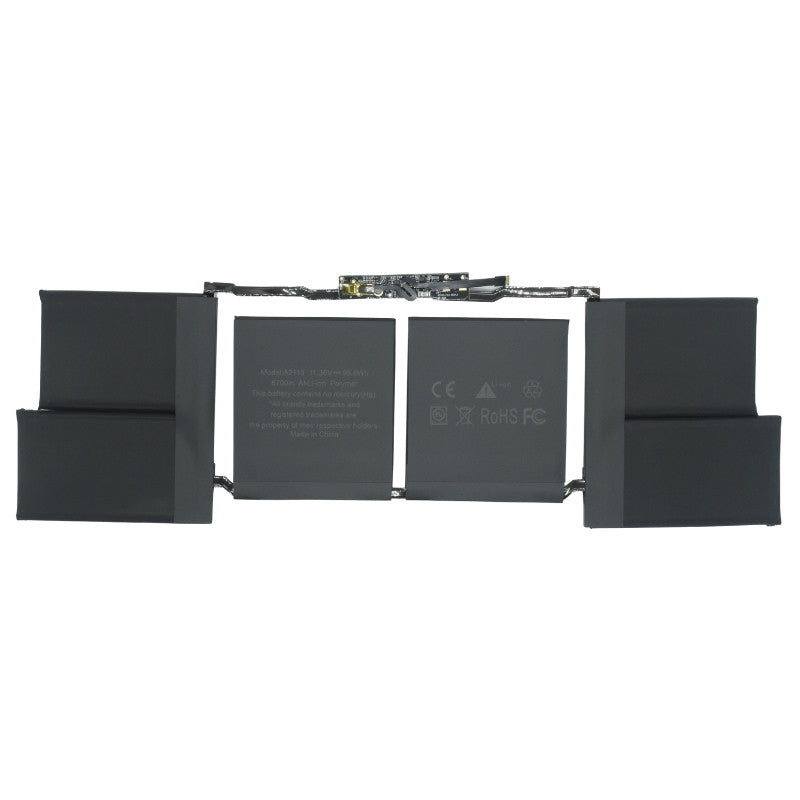 EKA2113 Bateria color negro 11.36 / 98.8wh para Apple MacBook Pro Retina 16" (2019 2020) - Tecnología AltérCo