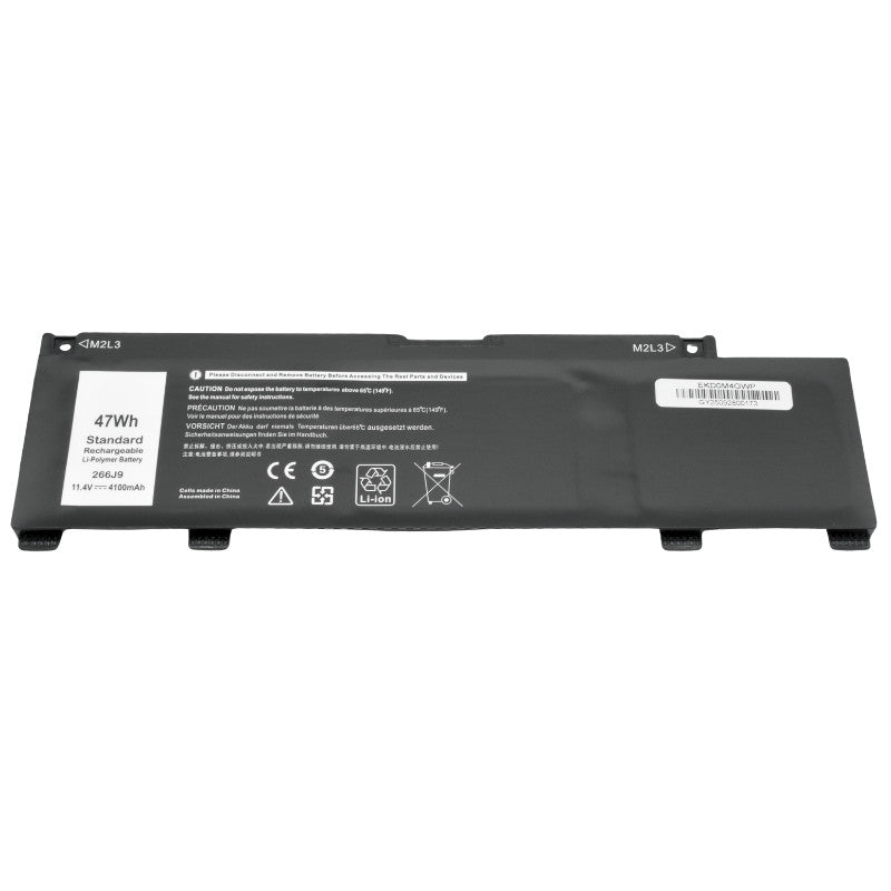 EKD0M4GWP Bateria 11.4V 4100mAh para Dell Inspiron 5490 Ins 15PR-1545W 1548BR 1645W 1648BR 1742BR 1742W 266J9 - Tecnología AltérCo