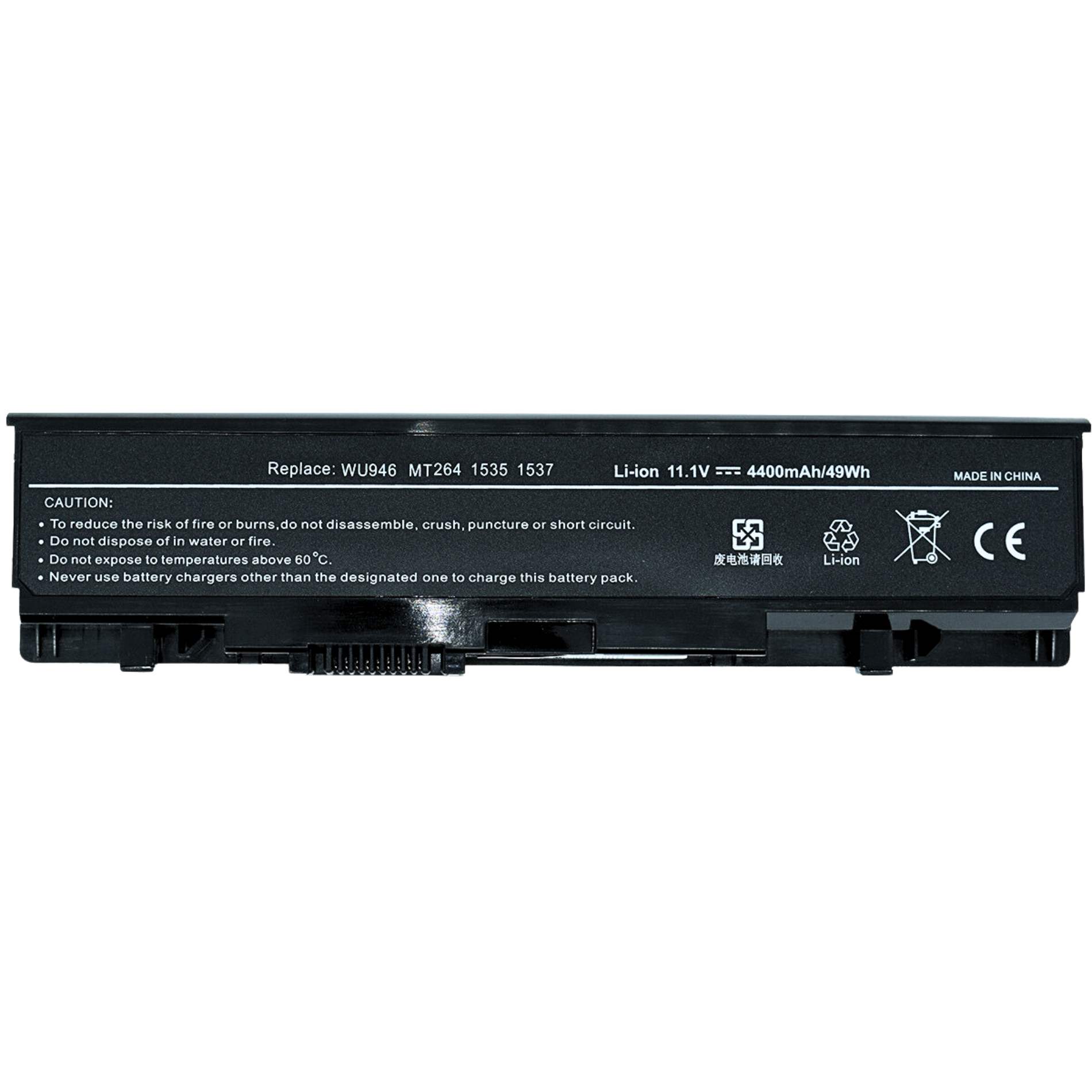 EKD1535 Bateria Li-ion 11.1V para Dell Studio 15 / 1555 / 1535 - Tecnología AltérCo