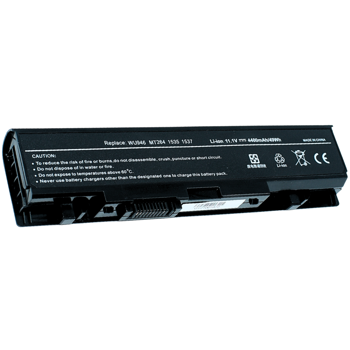 EKD1535 Bateria Li-ion 11.1V para Dell Studio 15 / 1555 / 1535 - Tecnología AltérCo