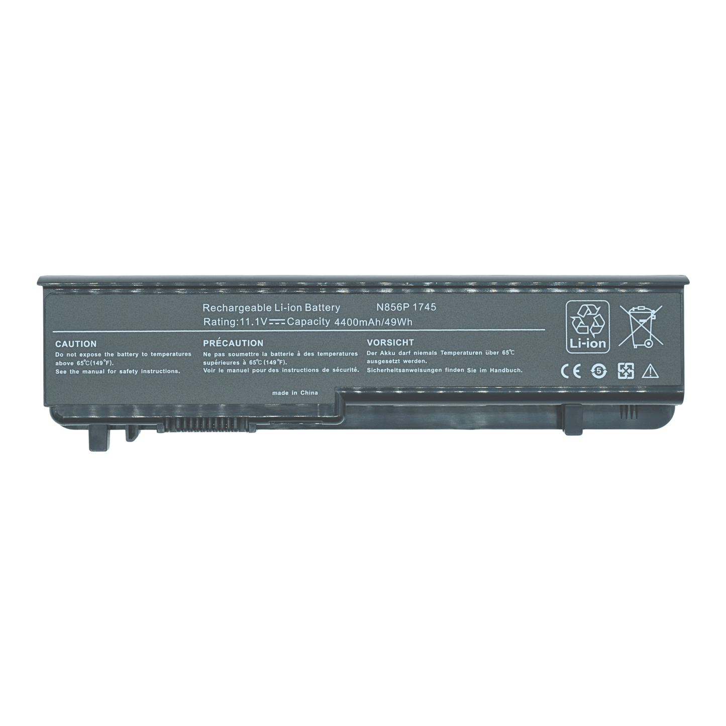 EKD1745 Bateria 11.1V para DELL Studio 17, 1745, Studio 1747, Studio 1749 U164P N855P