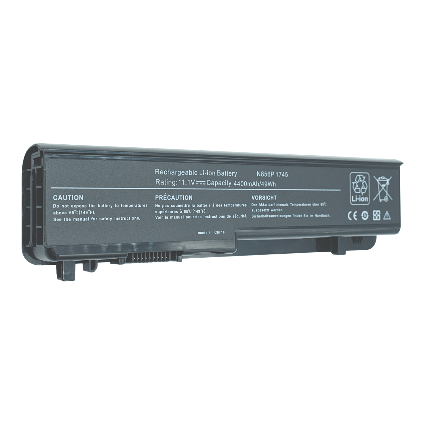 EKD1745 Bateria 11.1V para DELL Studio 17, 1745, Studio 1747, Studio 1749 U164P N855P