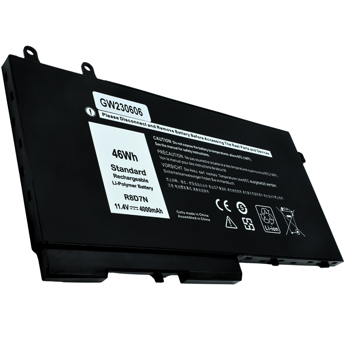 EKD1V1XF Bateria Interna (P) 7.6V para Dell Latitude 5400 5500 Precision 3540 3550 Inspiron 7590 7591 1V1XF - Tecnología AltérCo