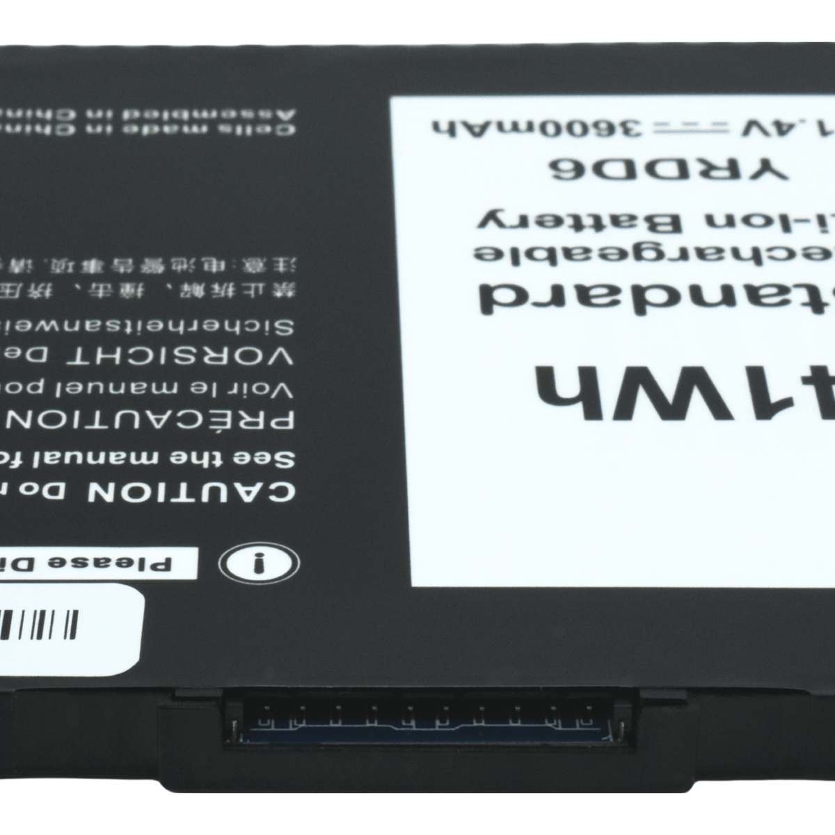 EKD1VX1H Bateria 11.4V para Dell Inspiron 7586 3583 3493 5482 5485 5481 5593 5491 5591 3310 5594 5585 3582 3584 3593 5493 5480 5598 3793 Vostro 3491 5581 1VX1H YRDD6 - Tecnología AltérCo