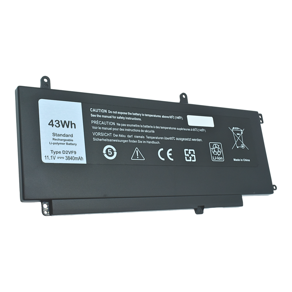 EKD2VF9 Bateria 11.1V 43WH para DELL Dell Inspiron 15 7547 7548 0PXR51 PXR51 D2VF9