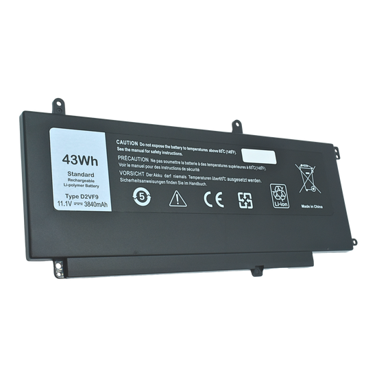 EKD2VF9 Bateria 11.1V 43WH para DELL Dell Inspiron 15 7547 7548 0PXR51 PXR51 D2VF9