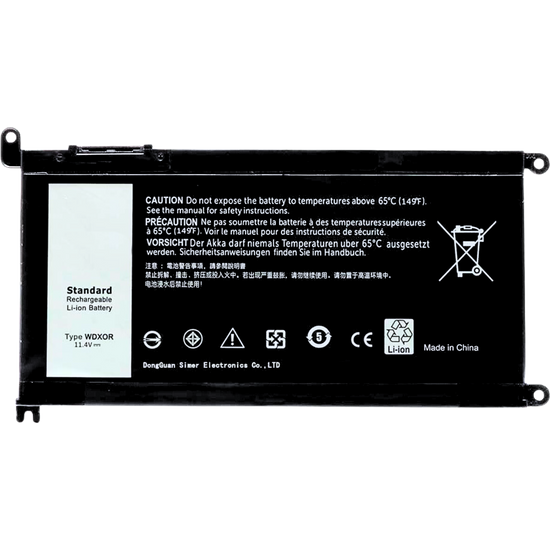 EKD5481 Bateria para DELL Inspiron 13(5368 5378 5379 7368 7378 14-7460) 15(5565 5567 5568 5578 7560 7570 7579 7569 P58F) 3CRH3 T2JX4 FC92N WDX0R