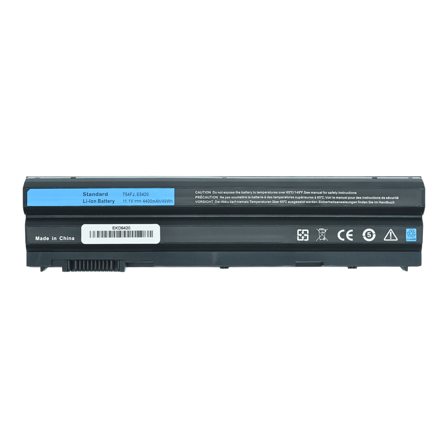 EKD6420 Bateria Li-ion 11.1V para LATITUDE E6420 color Negro - Tecnología AltérCo