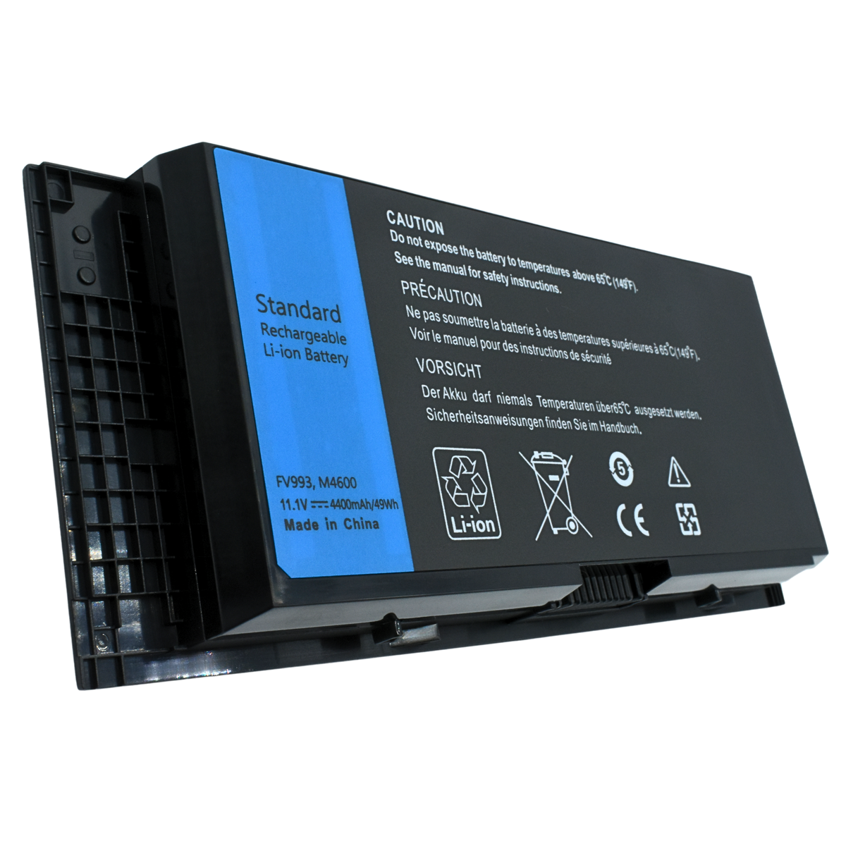 EKD6600  Bateria Li-ion 11.1V para Dell Precision M4600, M4700, M6600 - Tecnología AltérCo