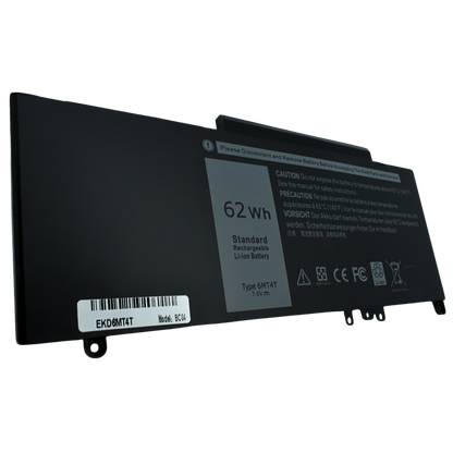 EKD6MT4T Bateria Dell E5470 E5570 6mt4t 0hk6dv 079vrk Txf9m 0txf9m - Tecnología AltérCo