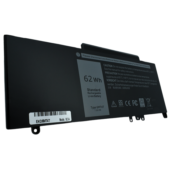 EKD6MT4T Bateria Dell E5470 E5570 6mt4t 0hk6dv 079vrk Txf9m 0txf9m
