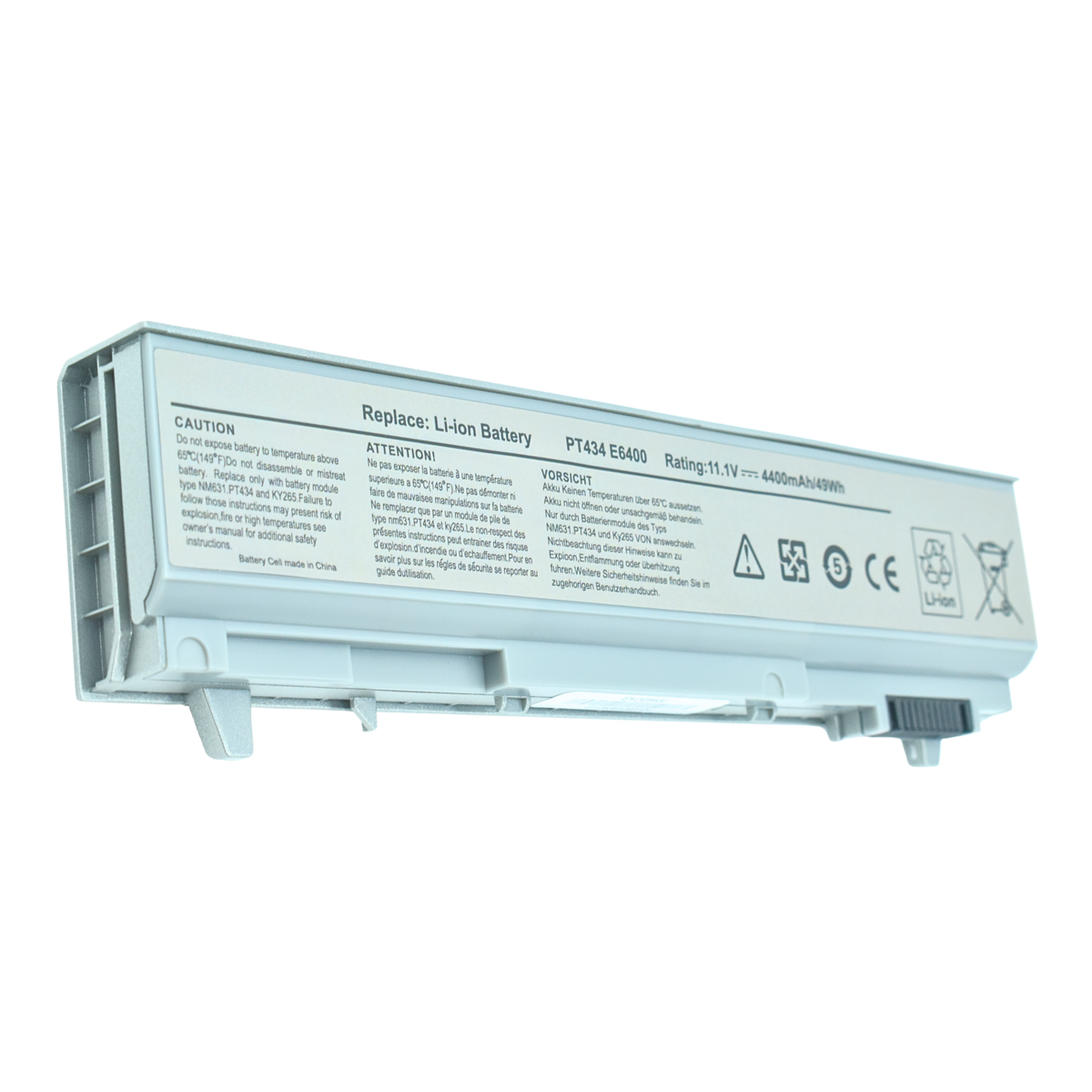 EKDE6400 Bateria Li-ion 11.1V para Dell Latitude E6400 / E6500 / Precision M6500 - Tecnología AltérCo