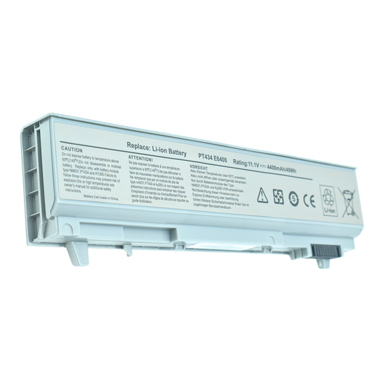 EKDE6400 Bateria Li-ion 11.1V para Dell Latitude E6400 / E6500 / Precision M6500 - Tecnología AltérCo