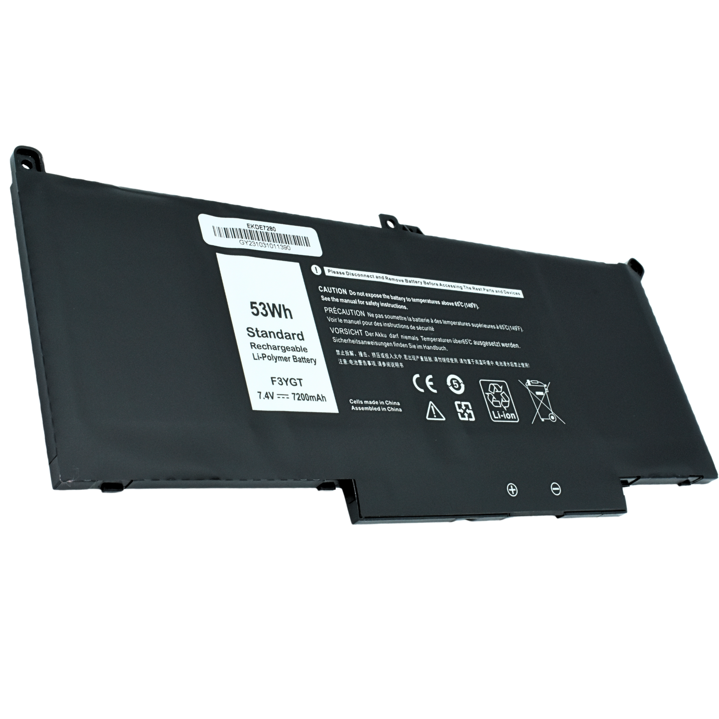 EKDE7280 BaterÇ?Çøa 7.6V para Dell Latitude 12 7000 7280 7290/13 7000 7380 7390 14 7000 7480 7490 DM3WC DM6WC 2X39G KG7VF 451-BBYE F3YGT - Tecnología AltérCo