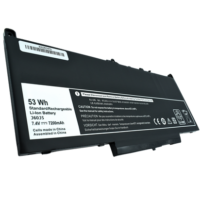 EKDE7470  Bateria Interna (P) 7.6V para Dell Latitude E7270 E7470 Series R1V85 451-BBSX 451-BBSY 451-BBSU MC34Y J60J5 - Tecnología AltérCo