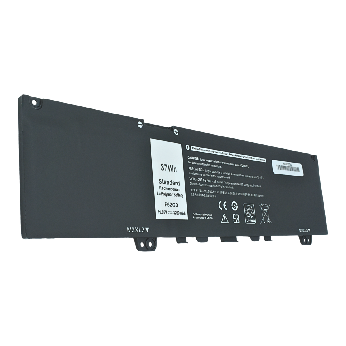 EKDF62G0 Bateria 11.55V Dell Inspiron 13 7000 i7373 7373 7386 39DY5 F62G0 - Tecnología AltérCo