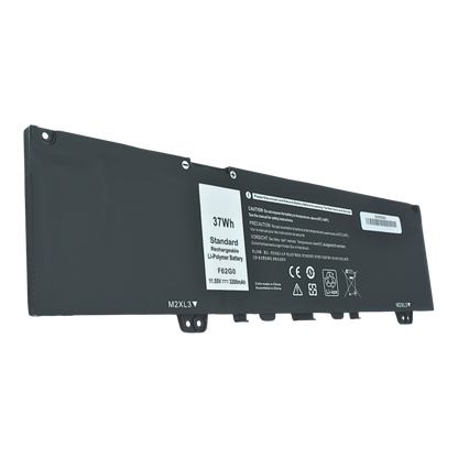 EKDF62G0 Bateria 11.55V Dell Inspiron 13 7000 i7373 7373 7386 39DY5 F62G0 - Tecnología AltérCo
