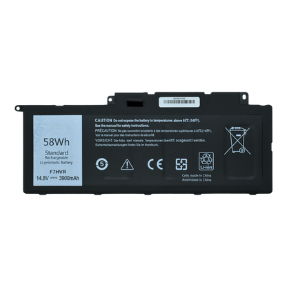 EKDF7HVR Bateria 14.8V para Dell Inspiron 15 7537 15 7000 17 7737 17 7000 Series 062VNH 62VNH F7HVR - Tecnología AltérCo