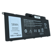 EKDF7HVR Bateria 14.8V para Dell Inspiron 15 7537 15 7000 17 7737 17 7000 Series 062VNH 62VNH F7HVR - Tecnología AltérCo
