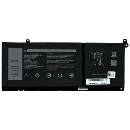 EKDG91J0 Bateria Interna (P) 11.25V 41WH para Dell Latitude 3320 3330 3420 3520 Inspiron 3510 3511 G91J0 - Tecnología AltérCo