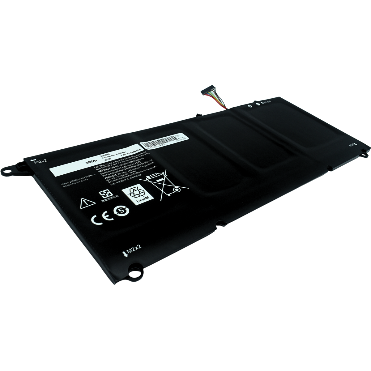 EKDXPS13 Bateria 7.4V 60WH para DELL XPS13 XPS 13 9343 9350 1708 Dell XPS13D-9343-1708 0N7T6 JD25G 90V7W - Tecnología AltérCo