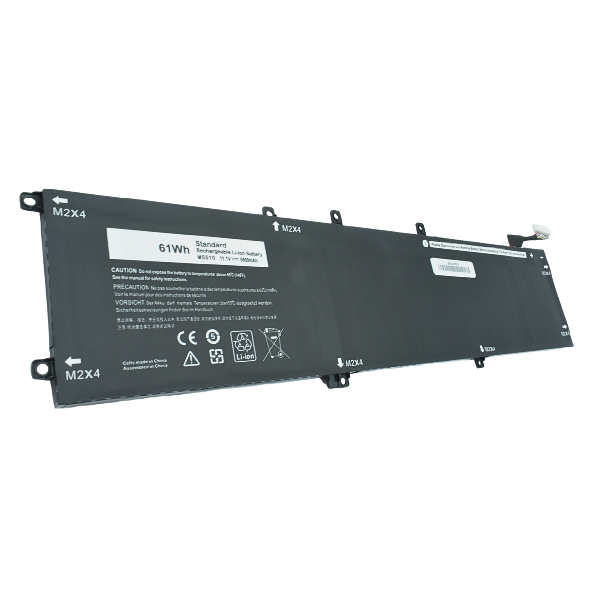EKDXPS15 Bateria 11.4V para DELL XPS 15 9570 9560 9550 7590 Precision 5530 5520 5510 M5510 M5520 Series 5XJ28 5D91C GPM03 6GTPY - Tecnología AltérCo