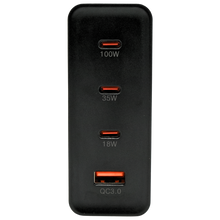 EKG-135W Cargador de Pared GaN PD 135W 4 Puertos (Tipo C 100W / 30W) 2x USB 18W