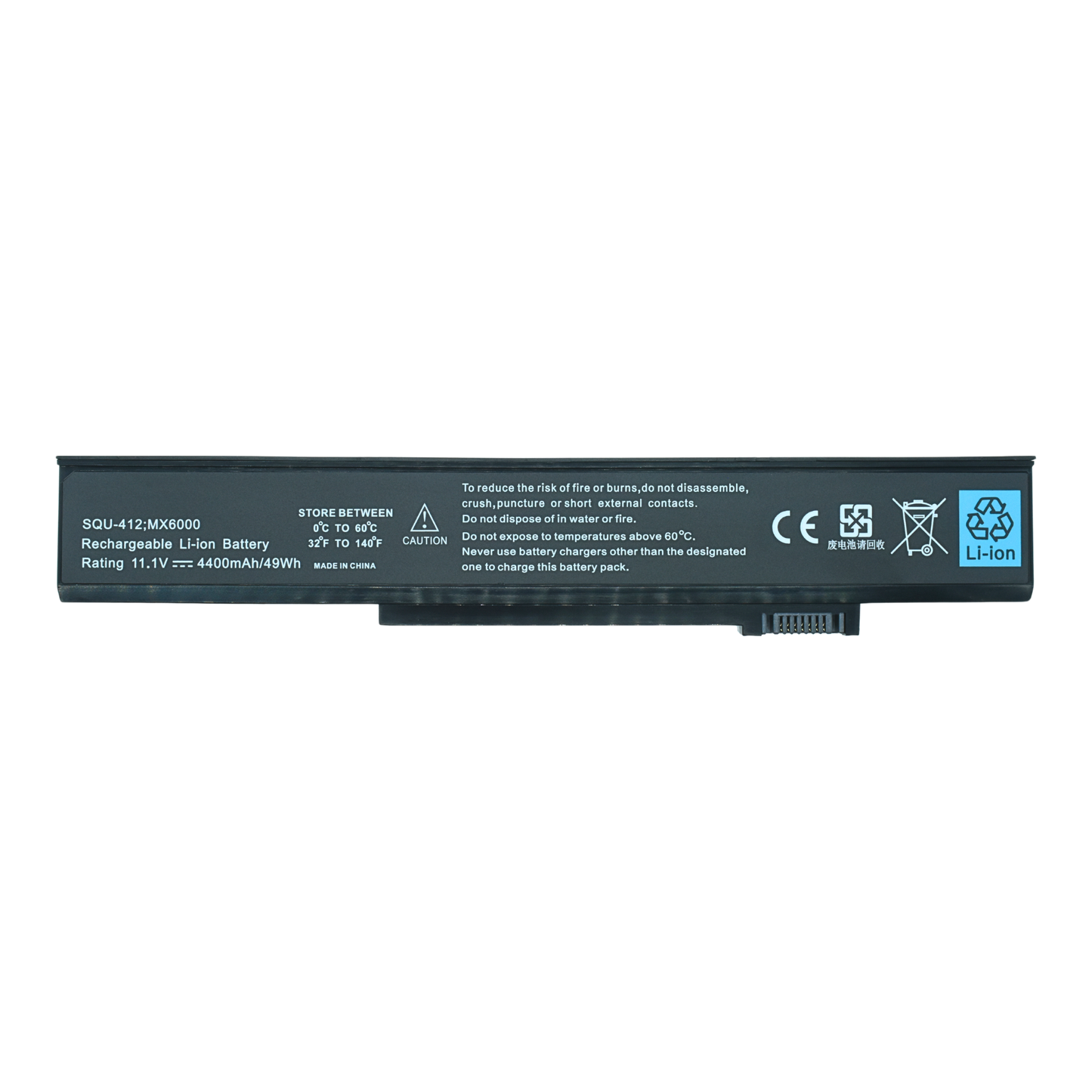 EKG6000 Bateria de 6 Celdas para GateWay MX6000 - Tecnología AltérCo