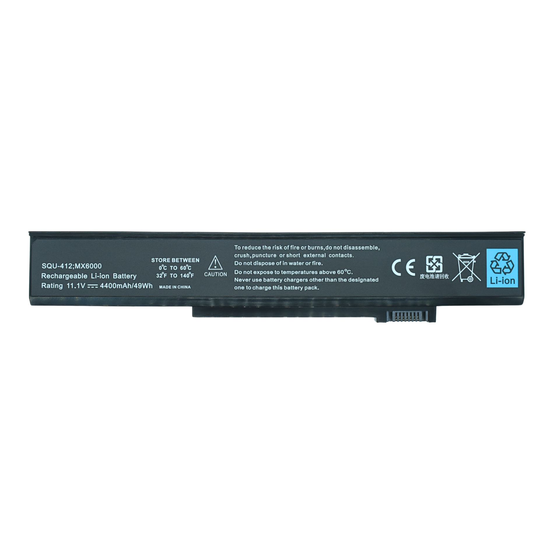 EKG6000 Bateria de 6 Celdas para GateWay MX6000 - Tecnología AltérCo