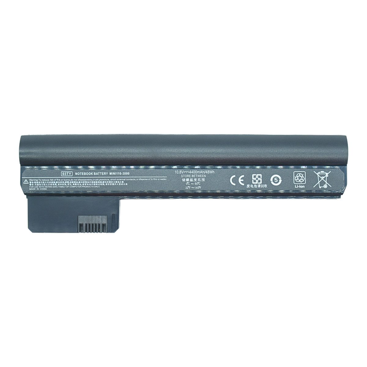 EKH110 Bateria Li-ion 10.8V HP Mini 110-3000, 110-3100, 110-3200, 110-3400, CQ10-400, CQ10-500 - Tecnología AltérCo