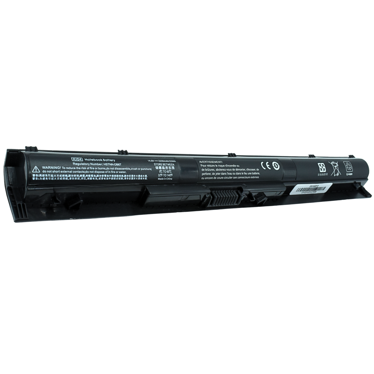 EKHAB15 Bateria Li-ion 14.8V para HP Pavilion 14-AB, 15-AB, 15-AG, Pavilion 17-G en color Negro - Tecnología AltérCo