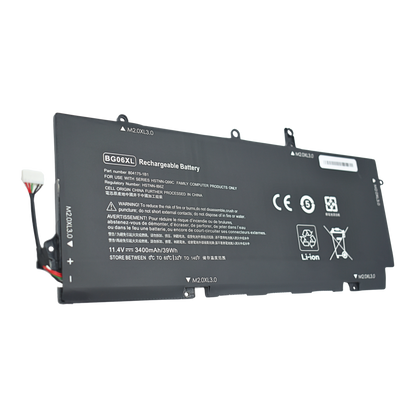 EKHBG06XL Bateria 11.4V 45Wh para HP EliteBook 1040 G3 Series BG06XL - Tecnología AltérCo
