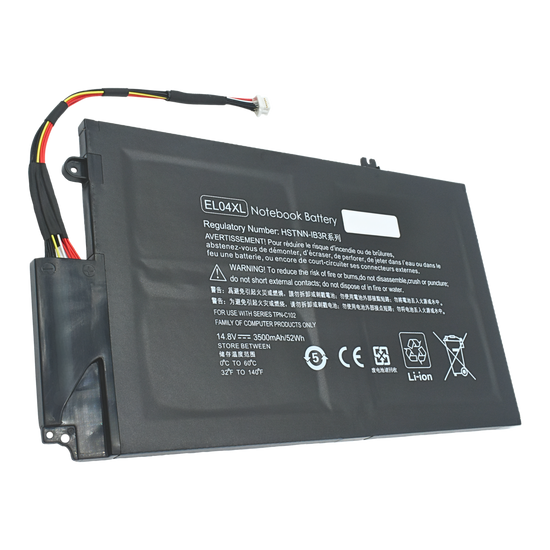 EKHEL04XL Bateria Interna (P) 14.8V para HP Envy 4-1000, Envy 4-1100, Envy 4-1200, HP 4-1000, 4-1100, 4-1200, 4-1043CL EL04, EL04XL, ELO4XL
