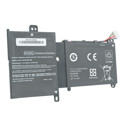 EKHHV02XL Bateria 7.6V para HP Pavilion x360 11.6 11-K 11-K013CL 11-K052TU HV02XL HVO2XL - Tecnología AltérCo