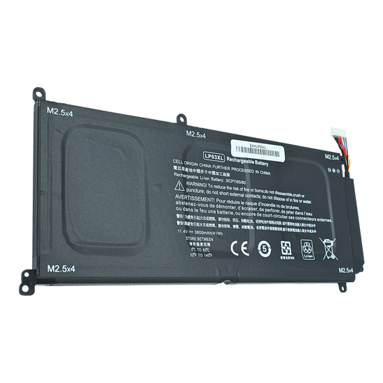 EKHLP03XL Bateria 11.4V para HP Envy M6-P M6-P113DX M6-P013DX Envy 15T-AE 15T-AE000 LP03XL
