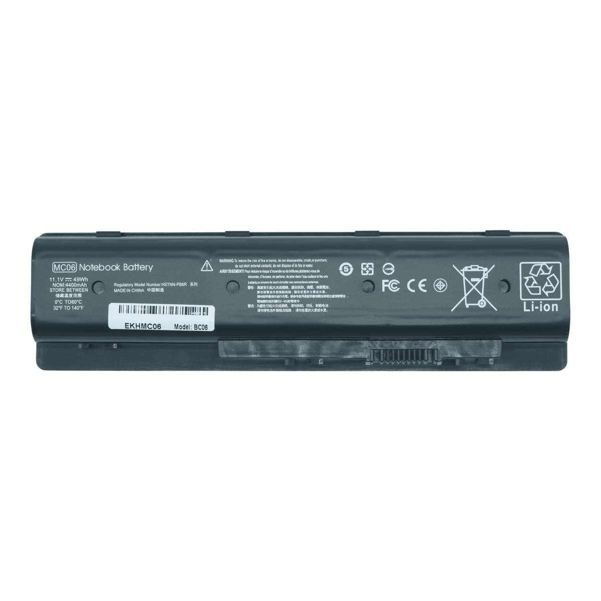 EKHMC06 Bateria 14.8V para HP Envy 17 15 Envy M7 m7-n109dx m7-n011dx 17-r Series MC06 MC04 - Tecnología AltérCo