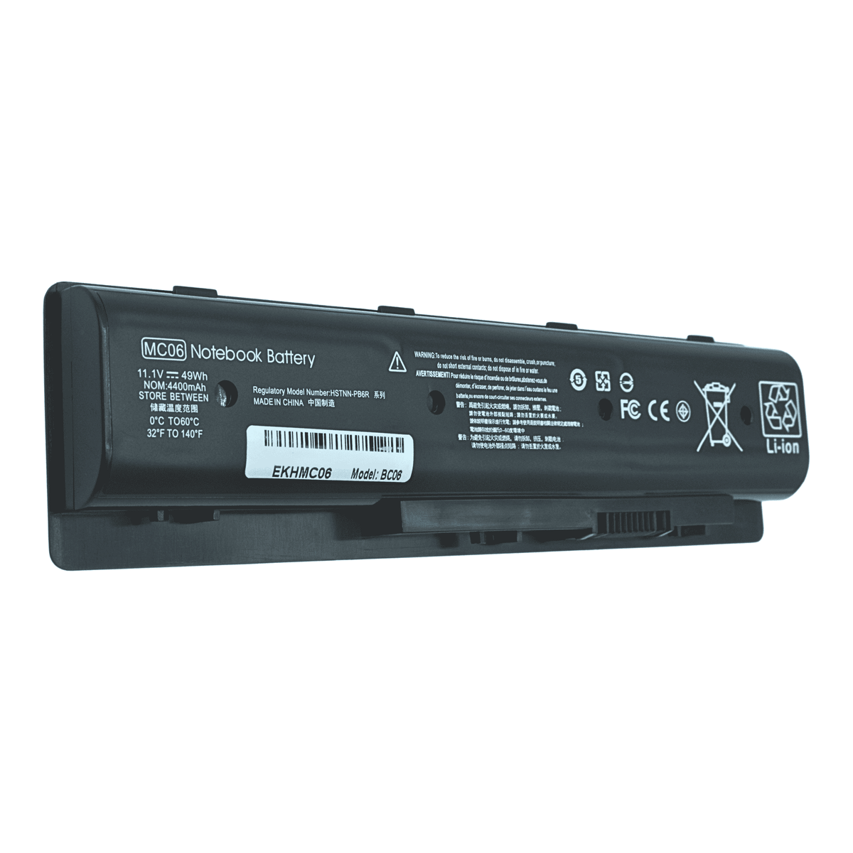 EKHMC06 Bateria 14.8V para HP Envy 17 15 Envy M7 m7-n109dx m7-n011dx 17-r Series MC06 MC04 - Tecnología AltérCo