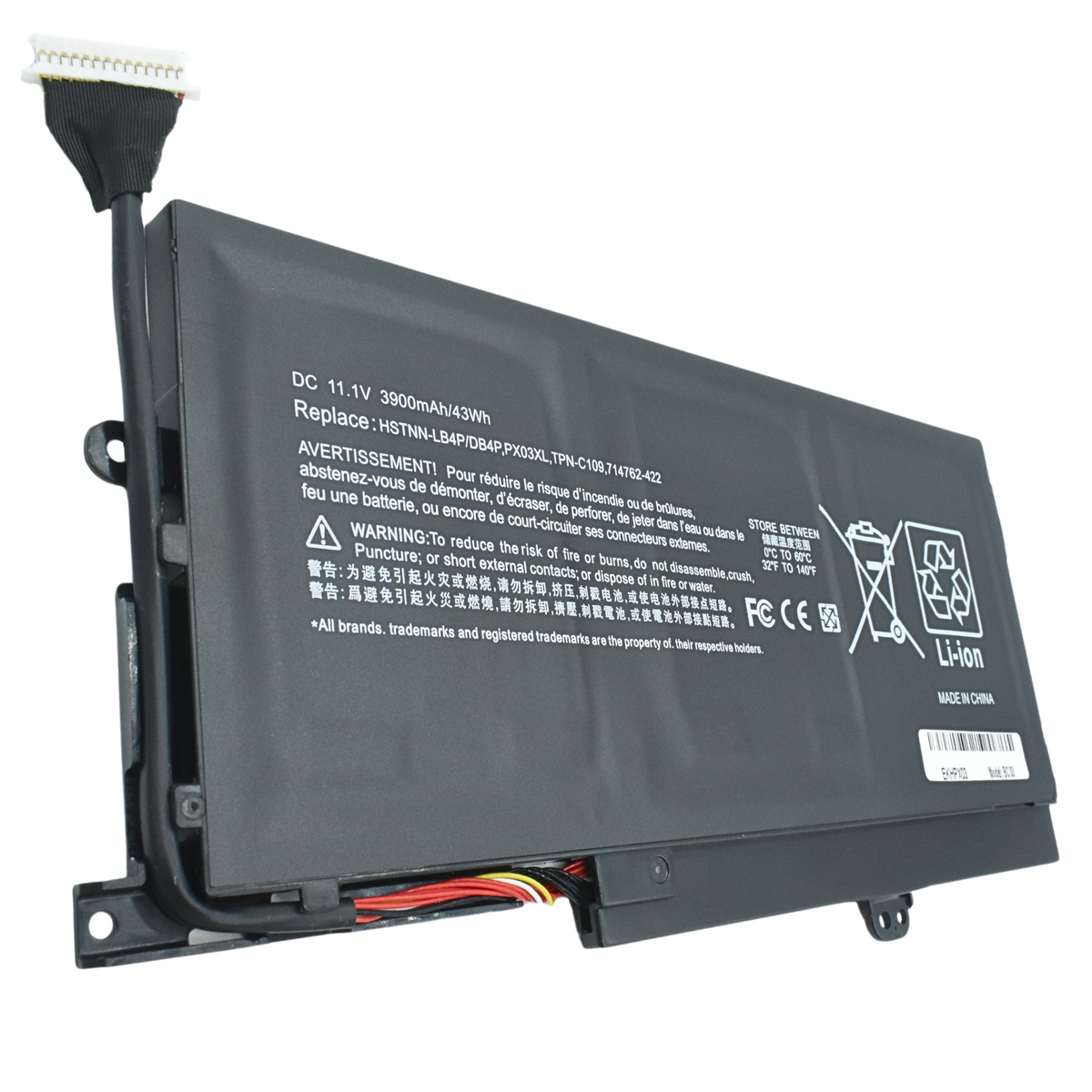 EKHPX03 Bateria11.1V para HP 14 Touchsmart Series M6 M6-k PX03XL - Tecnología AltérCo