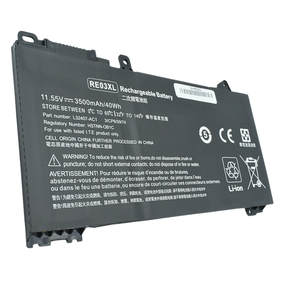 EKHRE03XL Bateria 3.8V para HP ProBook 450 430 440 445 G6 Series RE03XL