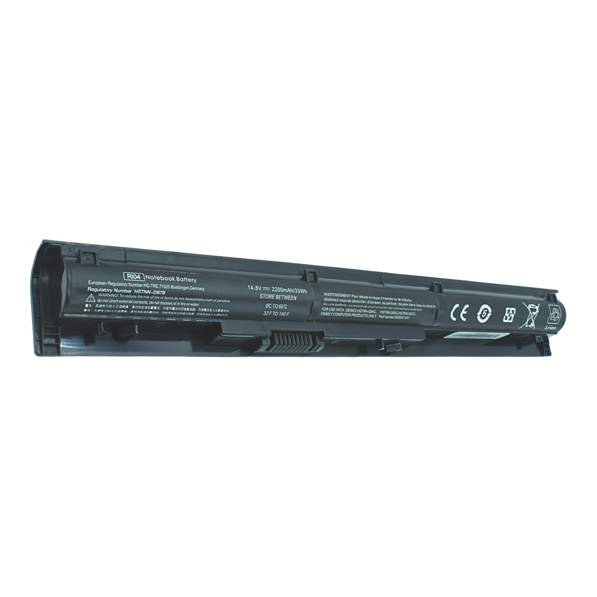 EKHRI04 Bateria Li-ion 14.4V para HP ProBook 450 / 450 G3 / 455 / 455 G3 / 470 / 470 G3 Series RI04 RI04XL RI06XL - Tecnología AltérCo