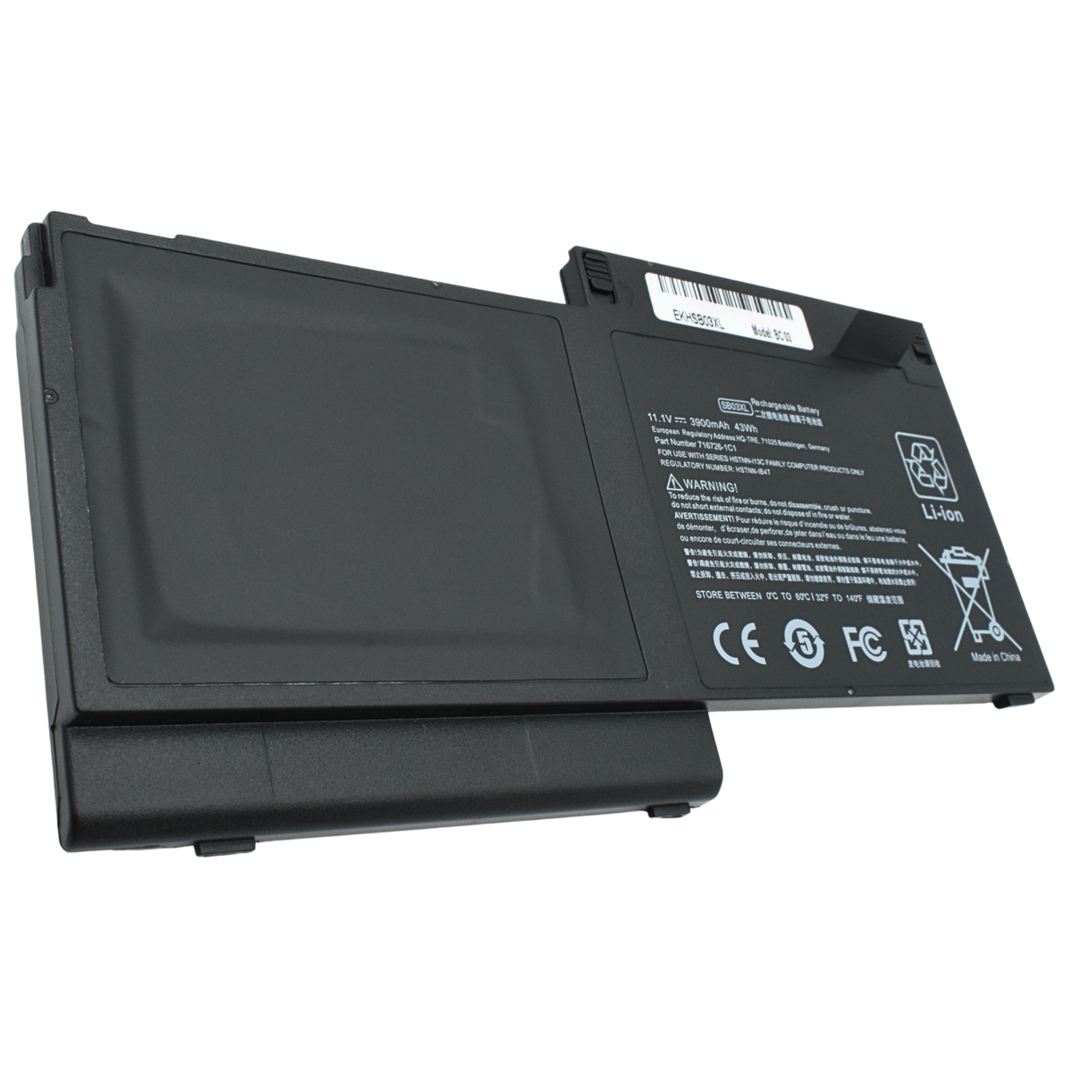 EKHSB03XL Bateria Interna para HP EliteBook 720 G1 , 720 G2 , 725 G2 , 755 G3  Elitebook 820 ,820 G1 , 820 G2 SB03XL - Tecnología AltérCo