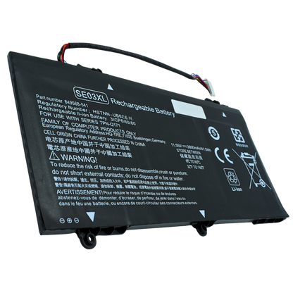 EKHSE03XL Bateria Interna (P) 11.4V para HP Pavilion HP Pavilion 14-AL000 14-AL100  SE03XL TPN-Q171 849568-421 - Tecnología AltérCo