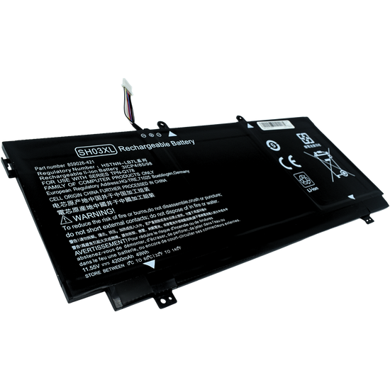 EKHSH03XL Bateria 11.55V para HP Spectre X360 AC033DX W013DX Series SH03XL