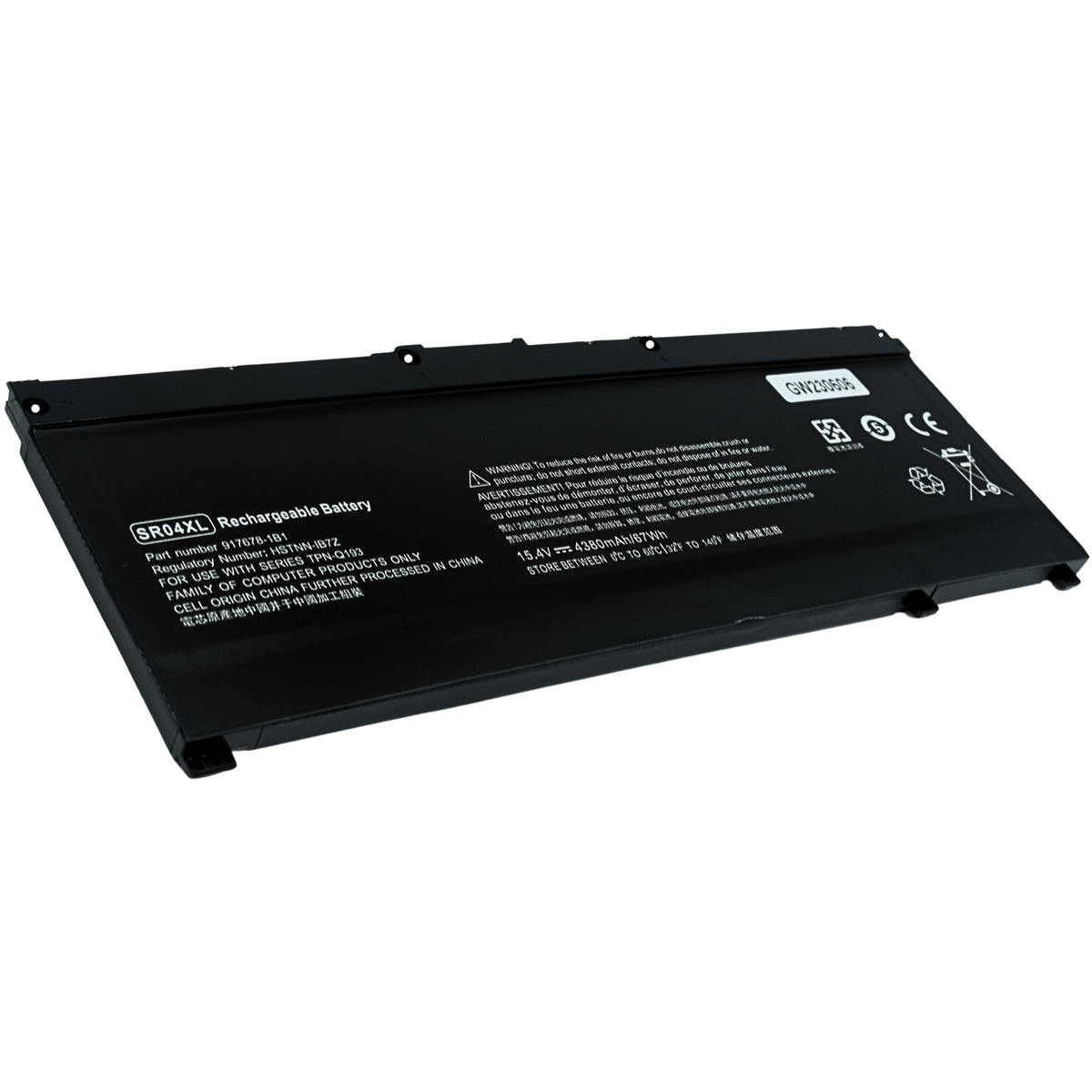 EKHSR04XL Bateria 15.4V 4550 mAh 70.07Wh para HP Pavilion 15-CB000 Power 15-CB000 15-CE015DX 15-CE000 15-DC0000 Series SR04XL - Tecnología AltérCo